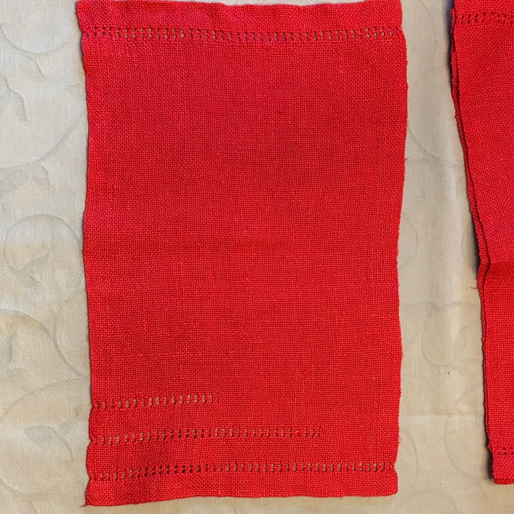 Vintage, woven placemats